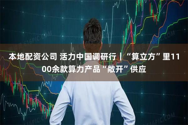 本地配资公司 活力中国调研行｜“算立方”里1100余款算力产品“敞开”供应